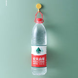 SZVPDKJ 10PCS Self Adhesive Wall Hook Strong Without Drilling Coat Bag Bathroom Door Kitchen Towel Hanger Hooks Home Storage Accessories