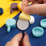 SZVPDKJ 10PCS Self Adhesive Wall Hook Strong Without Drilling Coat Bag Bathroom Door Kitchen Towel Hanger Hooks Home Storage Accessories