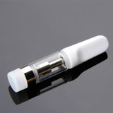 (Pack of 200) C2 CBD Oil Vape Tank Glass Refillable Vape Cartridge (0.5m/1.0mll)for CBD and Thick Oil Black