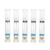 (Pack of 2)1.0ml C3 Refillable CBD Oil Vape Cartridges 1.8ohm Ceramic Coil(White Mouthpiece)