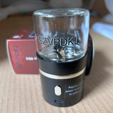 SZVPDKJ Original LTQ Vapor Mini Electric Herb Crusher Kit Tobacco Shredder Mills 400mAh Battery Portable Dry Herb Grinder Stainless
