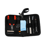 Tool Kit Vape Accessories For E Cig DIY Tool Bag Tweezers Pliers Wire Heaters Kit Coil Jig Winding