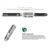 Hecig Wax Pen CBD Vape Pen HEC TIO Vaporizing Vape Kit 2 in 1 Herbs/Wax/Oil Pen