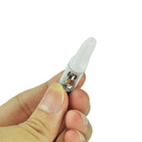 Oil Vape Carts 5pcs/pack Clearomizer CBD Vape Pen Thick Oil Glass Tank (White)