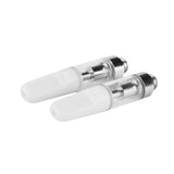 Oil Vape Carts 5pcs/pack Clearomizer CBD Vape Pen Thick Oil Glass Tank (White)