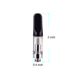 Oil Vape Tank 5pcs/pack Clearomizer CBD 0.5ml Cartridge Ceramic Cell Coil Electronic Cigarette