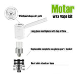VAPE TC Motar Atomizer Tank Wax Vape Kit Quartz Coilless glass mouthpiece Heating