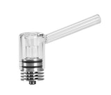 VAPE TC Motar Atomizer Tank Wax Vape Kit Quartz Coilless glass mouthpiece Heating