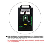 4ton Hydraulic Rosin Press Machine KP-1 Heat Press 4.5x4.7inch dual heated plates Portable Oil Wax Extracting Tool