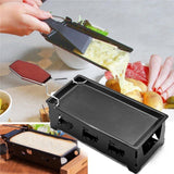 (🔥BUY 2 SETS SAVE $8.99)Non-stick Black Iron Cheese Raclette Grill Plate