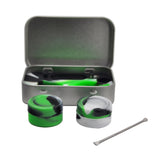 VAPE TC Wax Container Non-Stick Food Grade Silicone Dab Containers Set Jar for Oil Wax(2 Pieces 5ml)