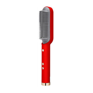 SZVPDKJ Electric Ceramic Ionic Hair Straighten Straightener Brush Hot Comb Pressing Electric Hot Comb Hair Straightener