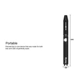 Hecig Wax Pen CBD Vape Pen HEC TIO Vaporizing Vape Kit 2 in 1 Herbs/Wax/Oil Pen